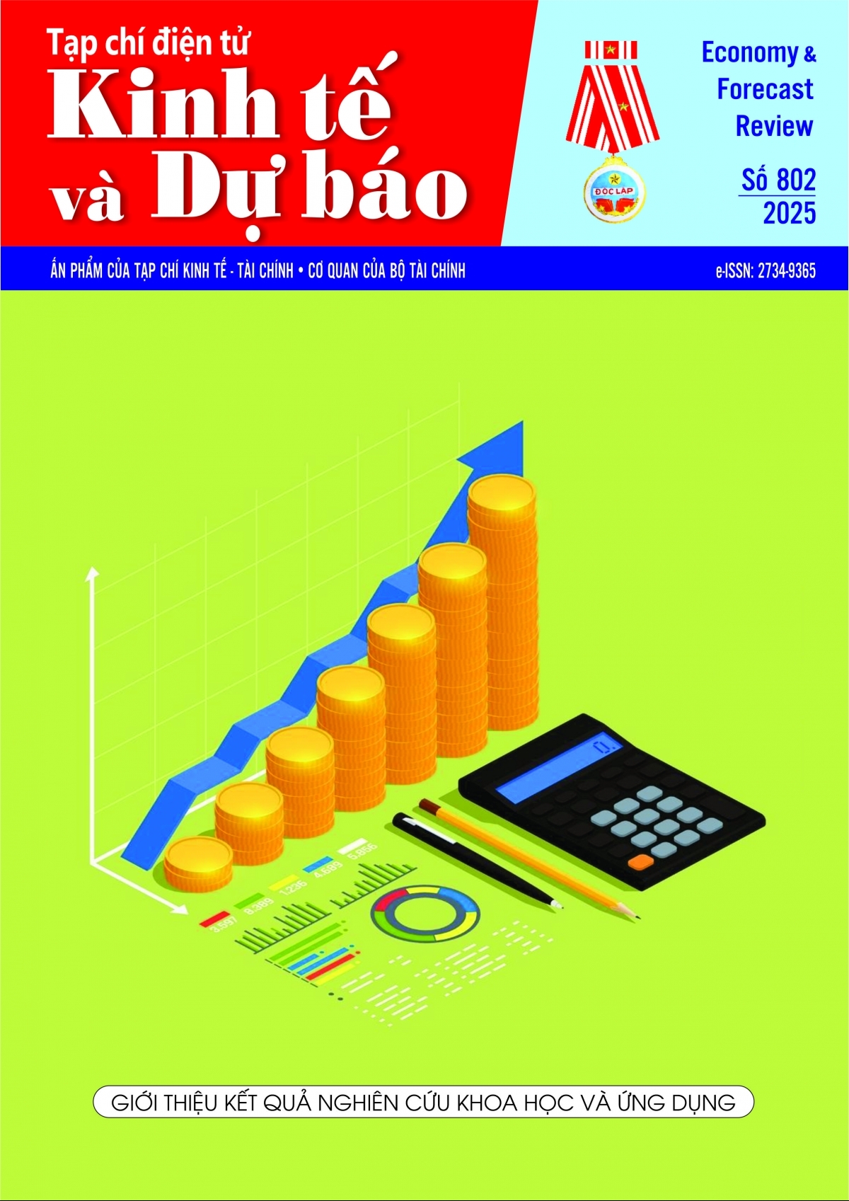 Mục lục Tạp chí Kinh tế và Dự báo điện tử số 802