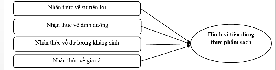 Các yếu tố ảnh hưởng đến hành vi tiêu dùng thực phẩm sạch của người tiêu dùng cá nhân tại TP. Hà Nội Các yếu tố ảnh hưởng đến hành vi tiêu dùng thực phẩm sạch của người tiêu dùng cá nhân tại TP. Hà Nội