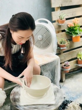 Đến tiệm cà phê gốm La Tacita và nghe kể chuyện làm gốm