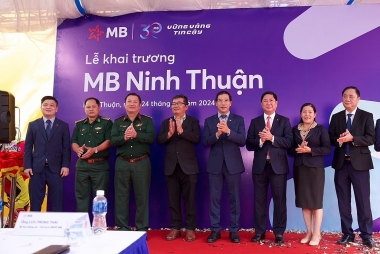 Ngân hàng Quân đội khai trương Chi nhánh tại Ninh Thuận