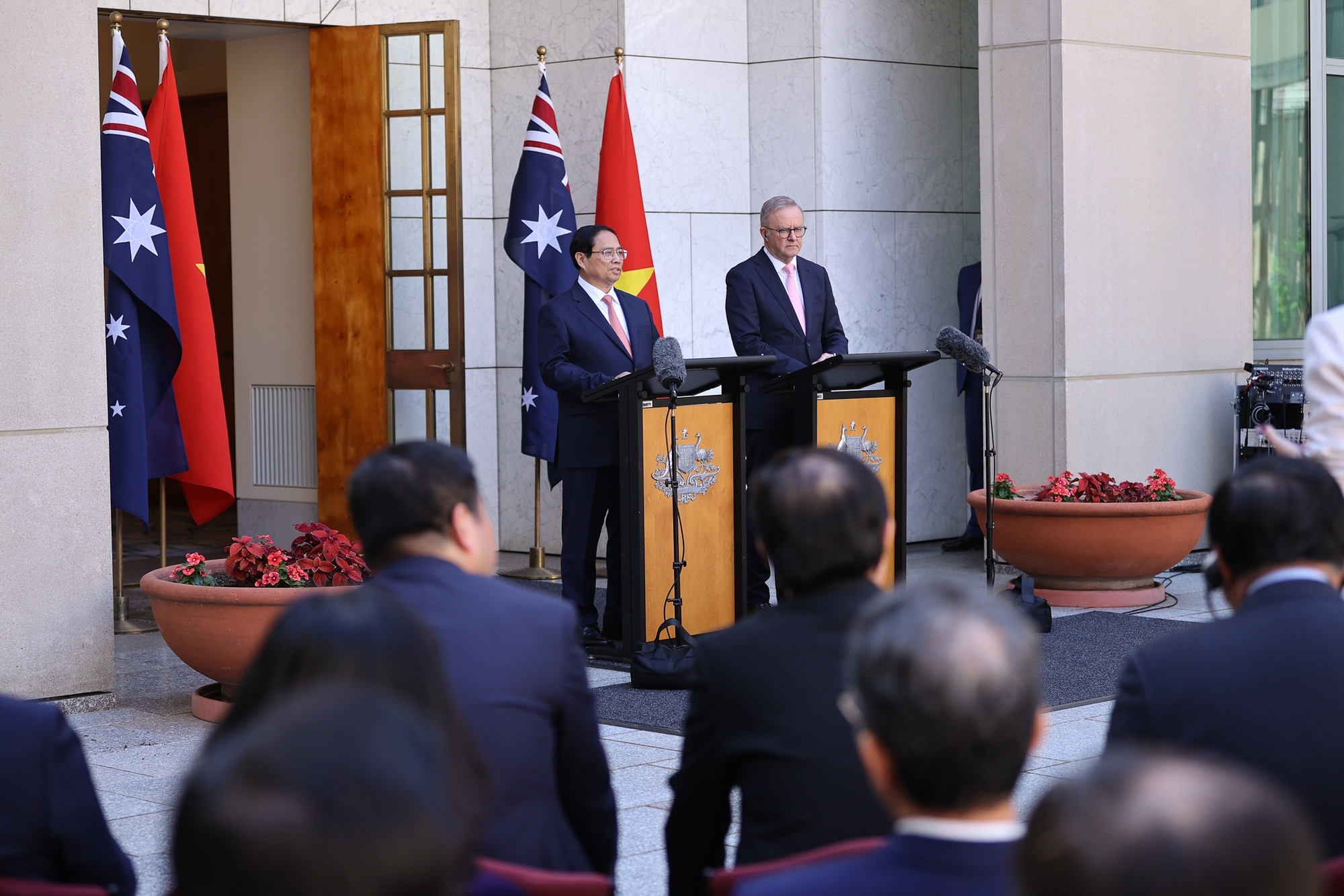 Nâng cấp quan hệ lên Đối tác Chiến lược toàn diện giữa Việt Nam và Australia, xúc tiến nhiều cơ hội hợp tác