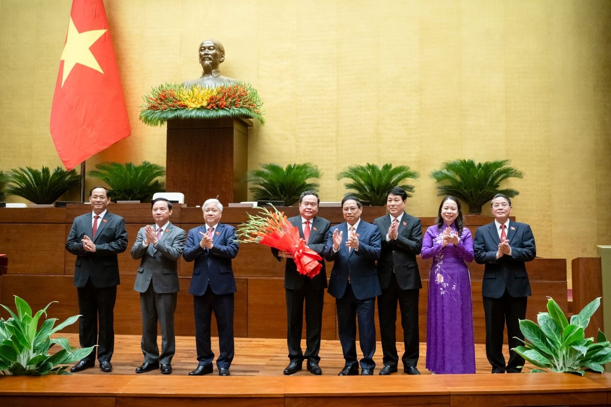 Tân Chủ tịch Quốc hội Trần Thanh Mẫn: Kiên định đường lối đổi mới của Đảng, đảm bảo cao nhất lợi ích quốc gia - dân tộc