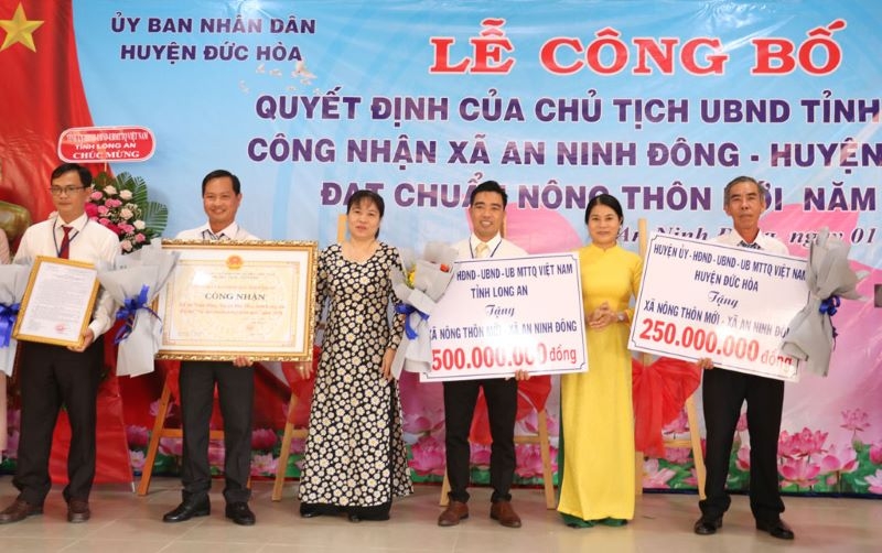 Giải pháp thúc đẩy thực hiện mục tiêu quốc gia xây dựng nông thôn mới tại huyện Đức Hòa, tỉnh Long An