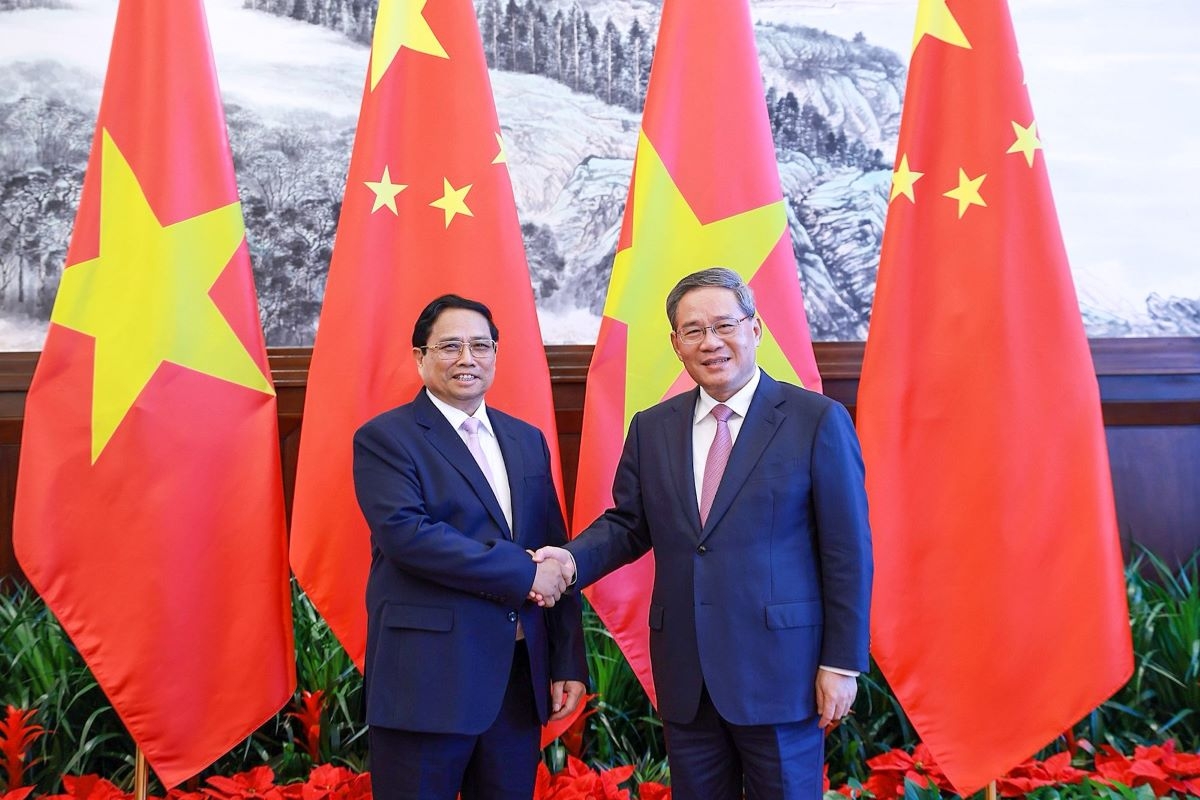 Thủ tướng Phạm Minh Chính đề nghị Trung Quốc – Việt Nam đặt trọng tâm hợp tác về chuyển đổi số, tăng trưởng xanh