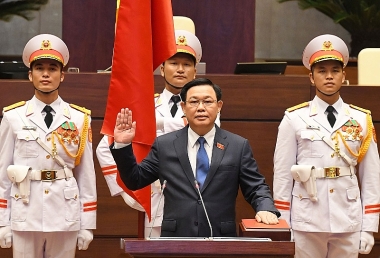Ông Vương Đình Huệ nhậm chức Chủ tịch Quốc hội khoá XV