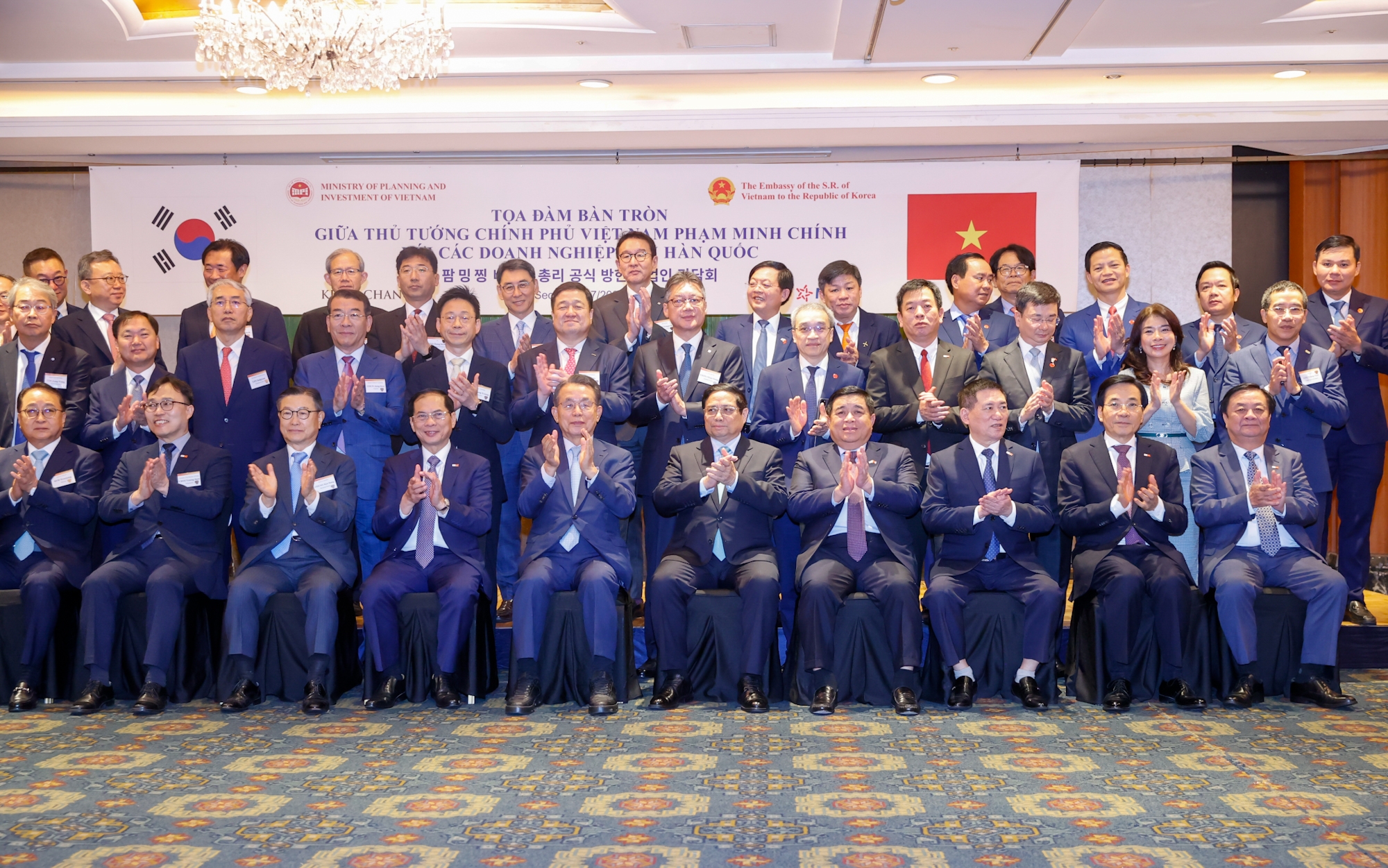 Mong muốn các tập đoàn hàng đầu Hàn Quốc tiếp tục mở rộng đầu tư, hợp tác với Việt Nam