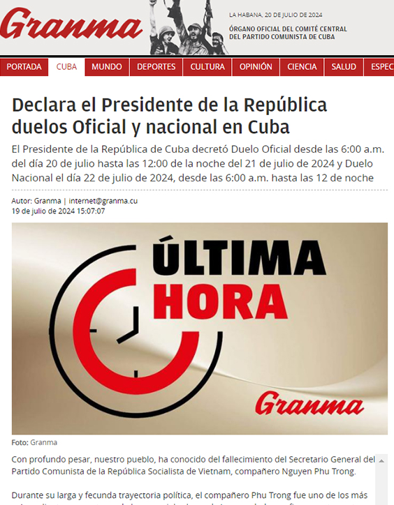 Truyền thông thế giới nhấn mạnh cuộc đời và sự nghiệp của Tổng Bí thư Nguyễn Phú Trọng- Ảnh 1.