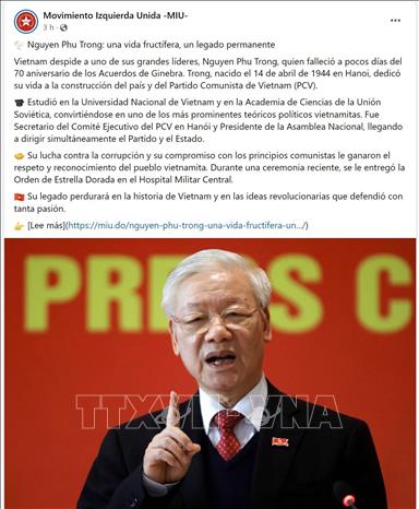 Tổng Bí thư Nguyễn Phú Trọng có đóng góp nổi bật cho phong trào cộng sản quốc tế- Ảnh 3. Tổng Bí thư Nguyễn Phú Trọng có đóng góp nổi bật cho phong trào cộng sản quốc tế- Ảnh 3.