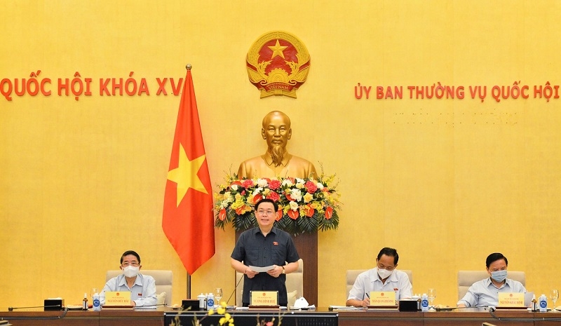 Chủ tịch Quốc hội Vương Đình Huệ yêu cầu tiếp tục đổi mới hoạt động giám sát