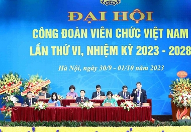 Khai mạc Đại hội Công đoàn Viên chức Việt Nam
