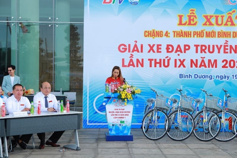 Tân Hiệp Phát đồng hành cùng giải xe đạp Truyền hình Bình Dương lần thứ IX năm 2022 Cúp Number 1