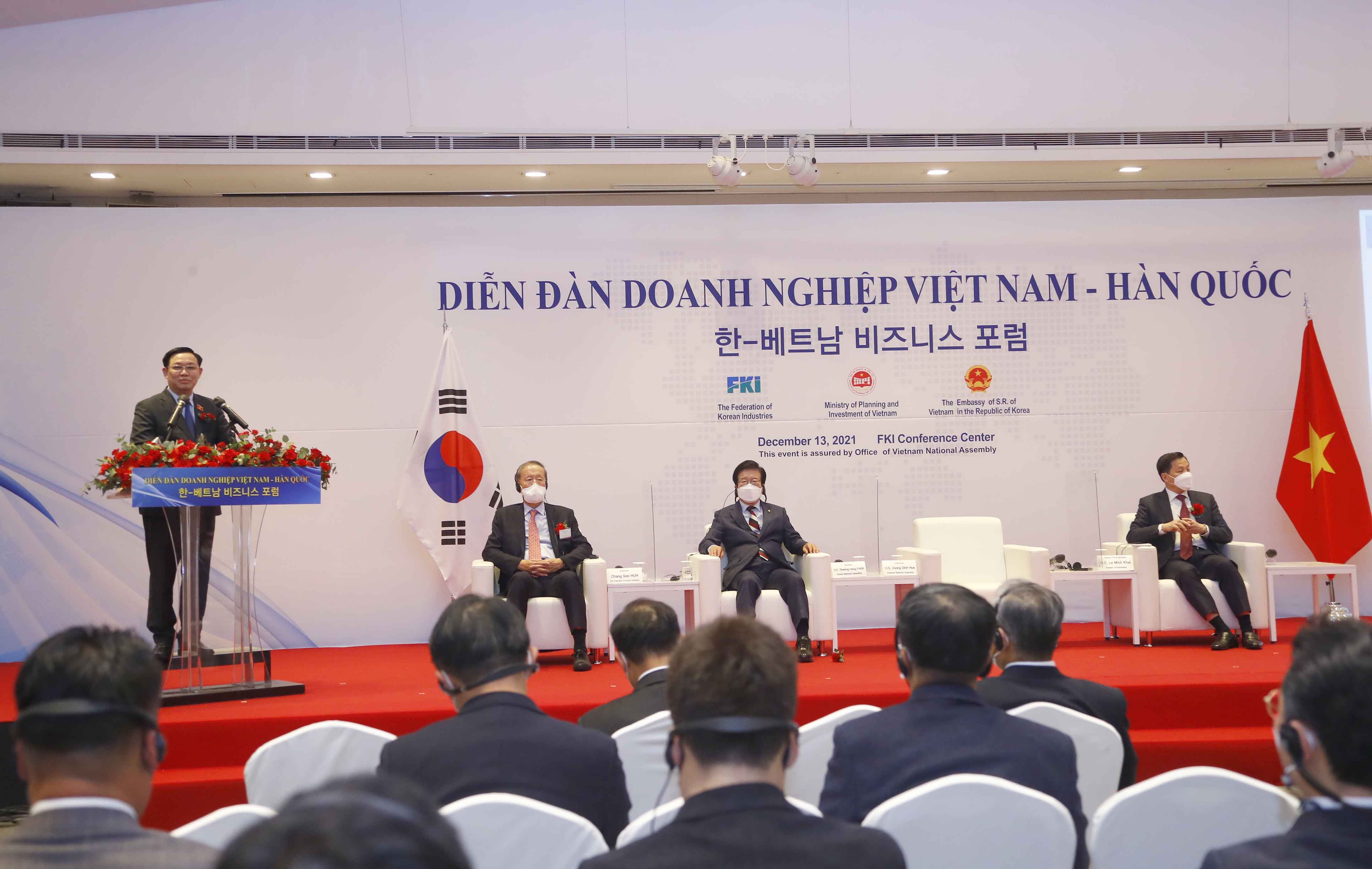 Hiện thực hóa nhiều dự án đầu tư của Hàn Quốc vào Việt Nam