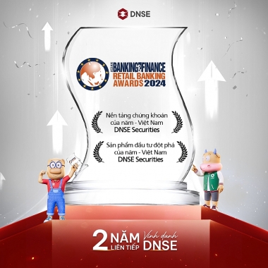 DNSE nhận giải “Sản phẩm đầu tư đột phá của năm” từ Asian Banking & Finance