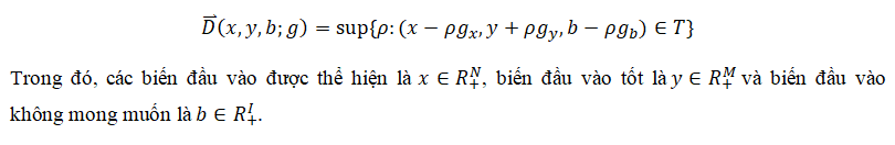 Biến đầu ra không mong muốn trong mô hình phân tích đường bao dữ liệu (DEA): Lược sử nghiên cứu Biến đầu ra không mong muốn trong mô hình phân tích đường bao dữ liệu (DEA): Lược sử nghiên cứu