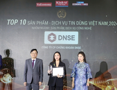 DNSE đạt Top 10 sản phẩm - dịch vụ công nghệ Tin dùng năm thứ hai liên tiếp