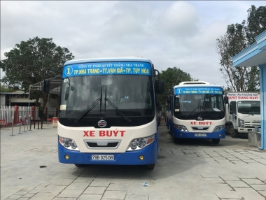 Khai trương tuyến xe buýt liên tỉnh chất lượng cao TP. Nha Trang - TP. Tuy Hòa
