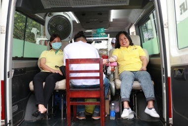 Cán bộ nhân viên C.P. Việt Nam chung tay hiến máu tình nguyện