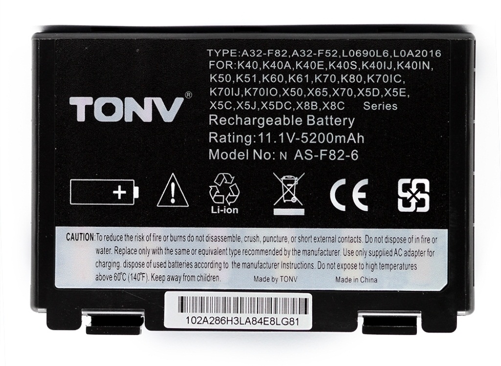 Pin Laptop TONV – Thương hiệu pin Laptop chính hãng Bình Minh Phát