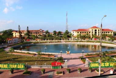 Huyện Vụ Bản – tỉnh Nam Định đạt chuẩn huyện nông thôn mới