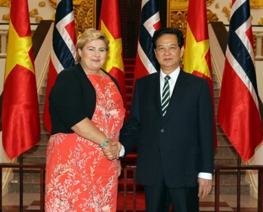 Thủ tướng Na Uy thăm chính thức Việt Nam