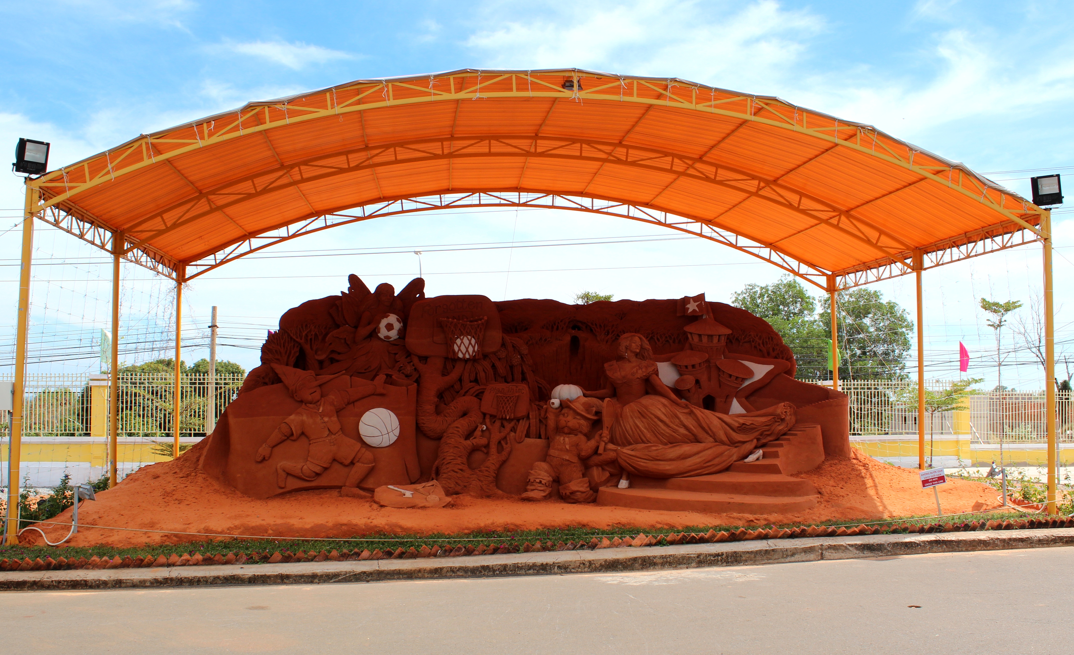 Công viên tượng cát đầu tiên ở Việt Nam