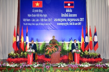 Phát động Năm đoàn kết hữu nghị Việt -Lào