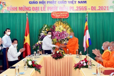 Thủ tướng Phạm Minh Chính chúc mừng đại lễ Phật đản