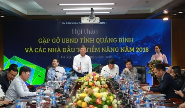 Tỉnh Quảng Bình gặp gỡ các nhà đầu tư tiềm năng năm 2018