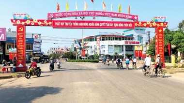 Quảng Ngãi có huyện đầu tiên đạt chuẩn nông thôn mới