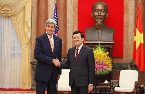 Ngoại trưởng John Kerry mong muốn thúc đẩy quan hệ Việt - Mỹ