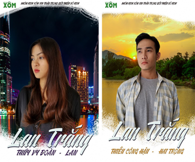 Phận nghèo đưa đẩy, Nhóm kịch Xôm lấy nước mắt khản giả bằng vở Lan Trắng