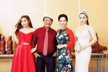 Hoa hậu Hồng Tươi tham gia hoạt động thiện nguyện "Nối vòng tay yêu thương"