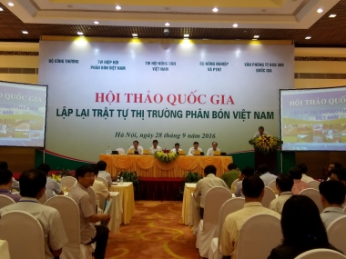 Lập lại trật tự thị trường phân bón Việt Nam