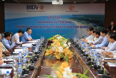 Chuẩn bị cho Hội nghị xúc tiến đầu tư vào tỉnh Quảng Trị