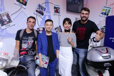 Paris - Sài Gòn phiêu lưu ký cùng xe tay ga Django Peugeot Scooters