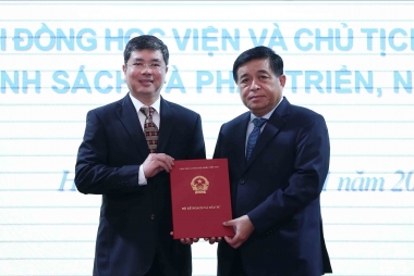 TS. Giang Thanh Tùng là Chủ tịch Hội đồng Học viện Chính sách và Phát triển nhiệm kỳ 2020-2025
