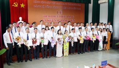 EVNSPC kết nạp 12 đảng viên tại  khu di tích đặc biệt quốc gia Tà Thiết