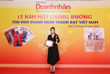 Top 20 Doanh nhân thành đạt Việt Nam – Tôn vinh Hoa hậu Hoàng Thị Thảo Nguyên
