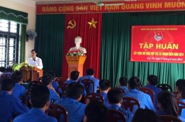 Thái Nguyên: Tập huấn xây dựng mô hình hợp tác xã thanh niên năm 2014