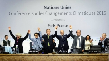 Hiệp ước Paris về biến đổi khí hậu: “Một thành công vĩ đại”