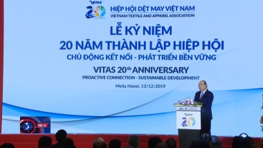 Thủ tướng Nguyễn Xuân Phúc: Ngành Dệt may đã đóng góp cho sự phồn thịnh của đất nước