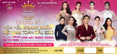 Hoa hậu Doanh nhân Việt Nam Toàn cầu 2020 – Tự tin để thành công