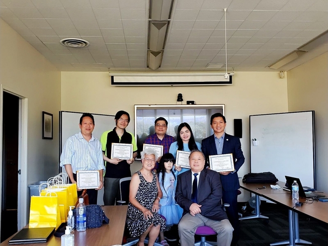 Nguyễn Thị Thanh Thuý hoàn thành khóa học Post - Doctorate Higher Training program