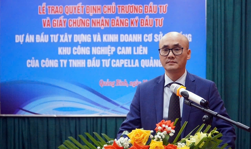 Quảng Bình có thêm KCN Cam Liên quy mô quy mô 450ha với tổng vốn đầu tư hơn 2.200 tỷ đồng