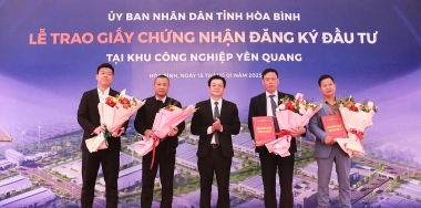 Ban Quản lý các khu công nghiệp tỉnh Hoà Bình: Phát triển các KCN thành công năm 2024