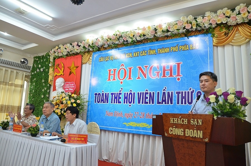 Chủ nhiệm Nguyễn Quang Long phát biểu tại Hội nghị
