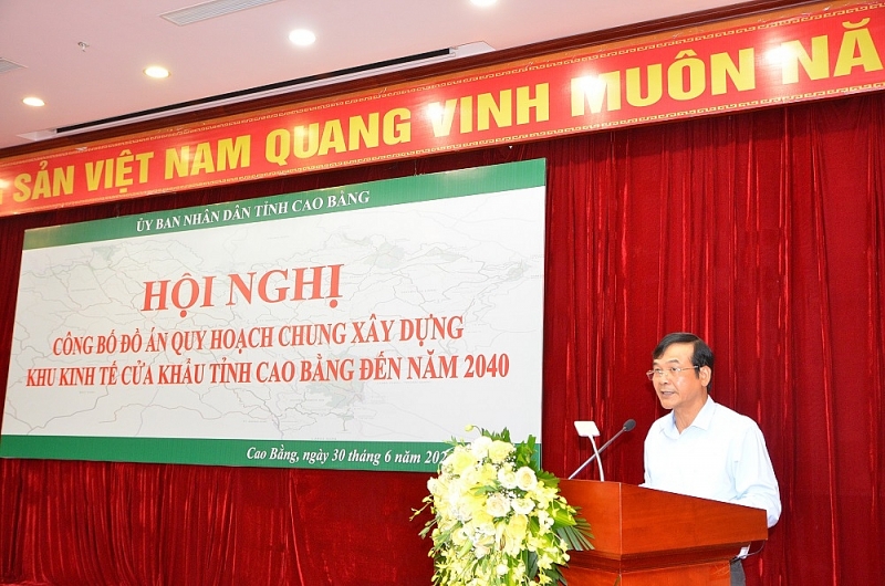 Công bố Quy hoạch chung xây dựng KKT cửa khẩu tỉnh Cao Bằng đến năm 2040