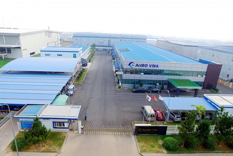 Nhà máy trong KCN Bá Thiện II