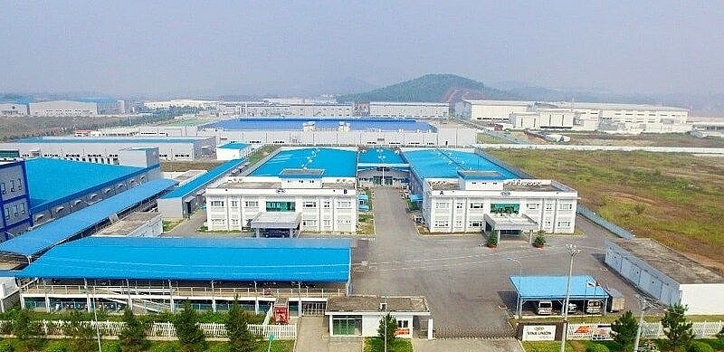 Nhà máy trong KCN Bá Thiện II, huyện Bình Xuyên, tỉnh Vĩnh Phúc