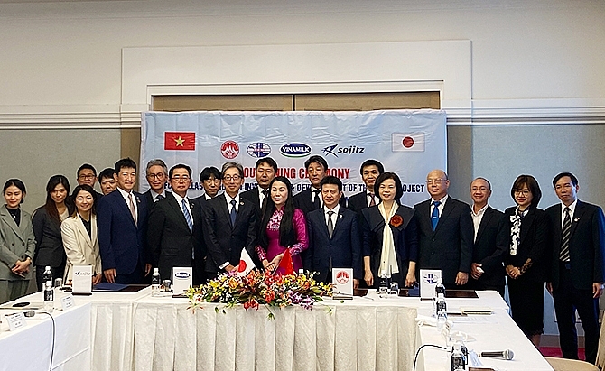 Bí thư Tỉnh ủy Hoàng Thị Thúy Lan gặp gỡ các nhà đầu tư Nhật Bản và Việt Nam